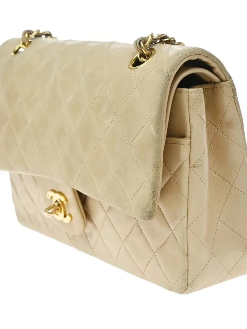 CHANEL outside leather